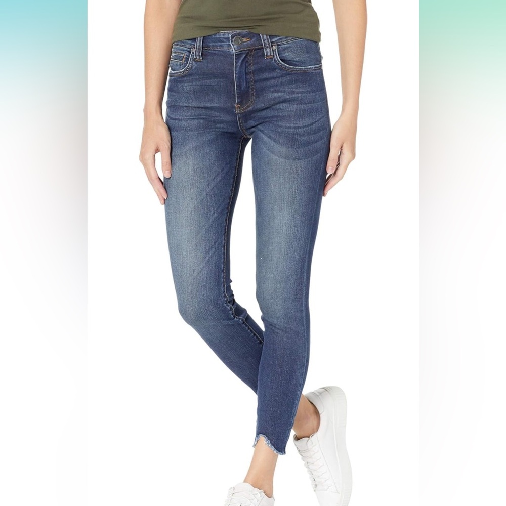 Kut From The Kloth Connie High Rise Ankle Skinny Jeans, Sz 2
